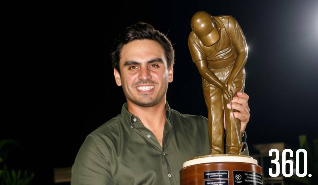 Fernando Del Regil, campeón del Torneo.