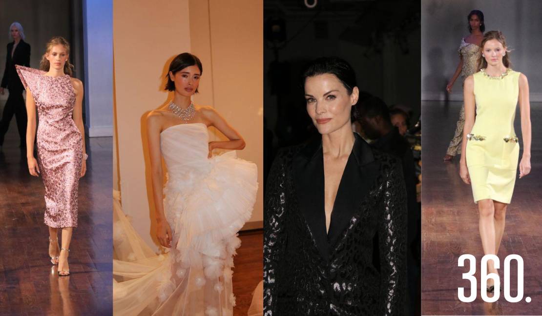 La colección Primavera/Verano 2027 de Pamella Roland llevó a la pasarela la belleza de Noruega, con una propuesta que combinó tonos inspirados en los fiordos, texturas, brillo y sofisticados diseños de eveningwear.