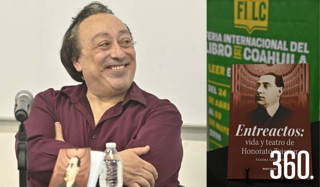 Alfredo Galindo coautor del libro.