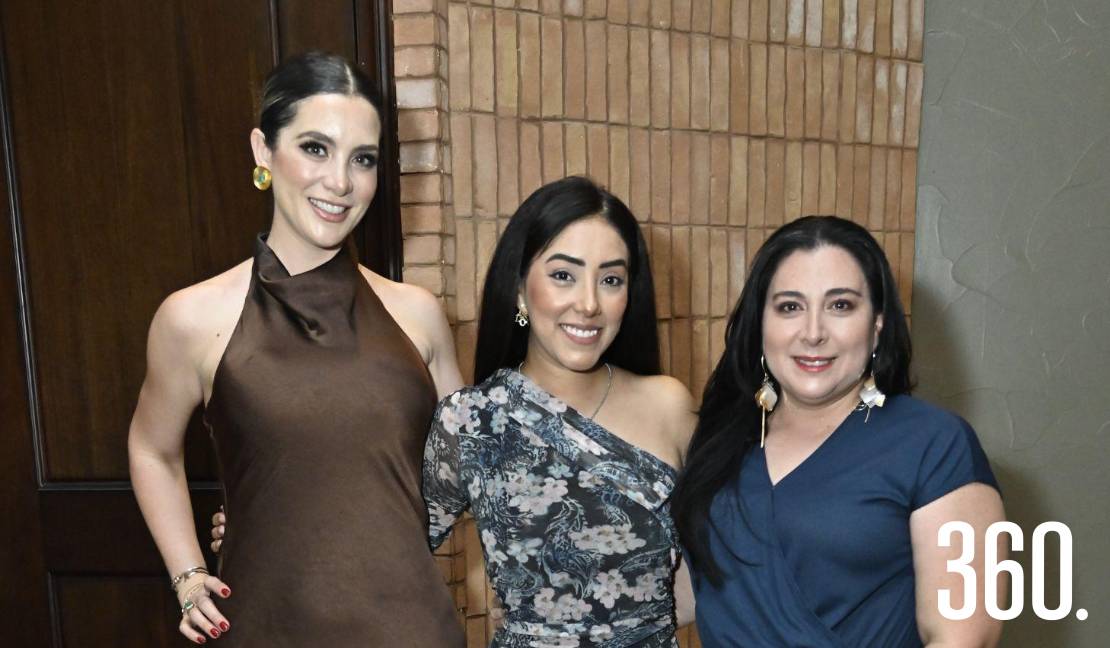 Diana Ayala, Gloria Peart y Alejandra Hernández.
