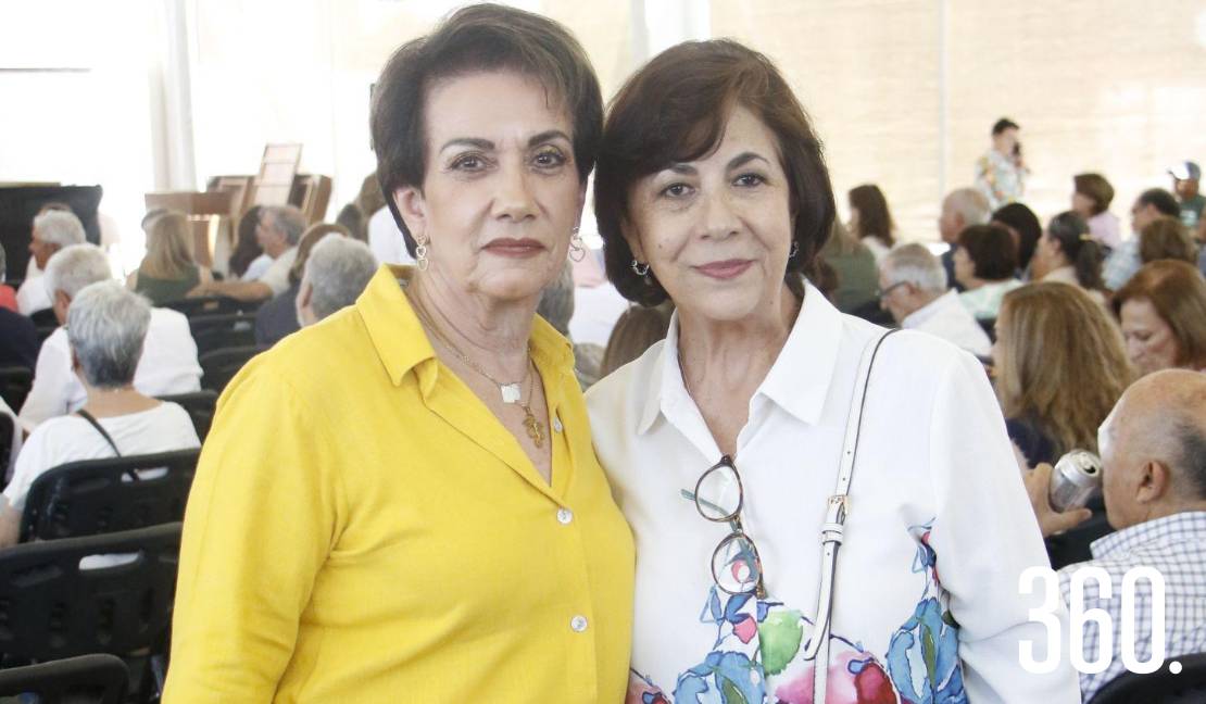 Lupita Tamayo y Marielena Berlanga.