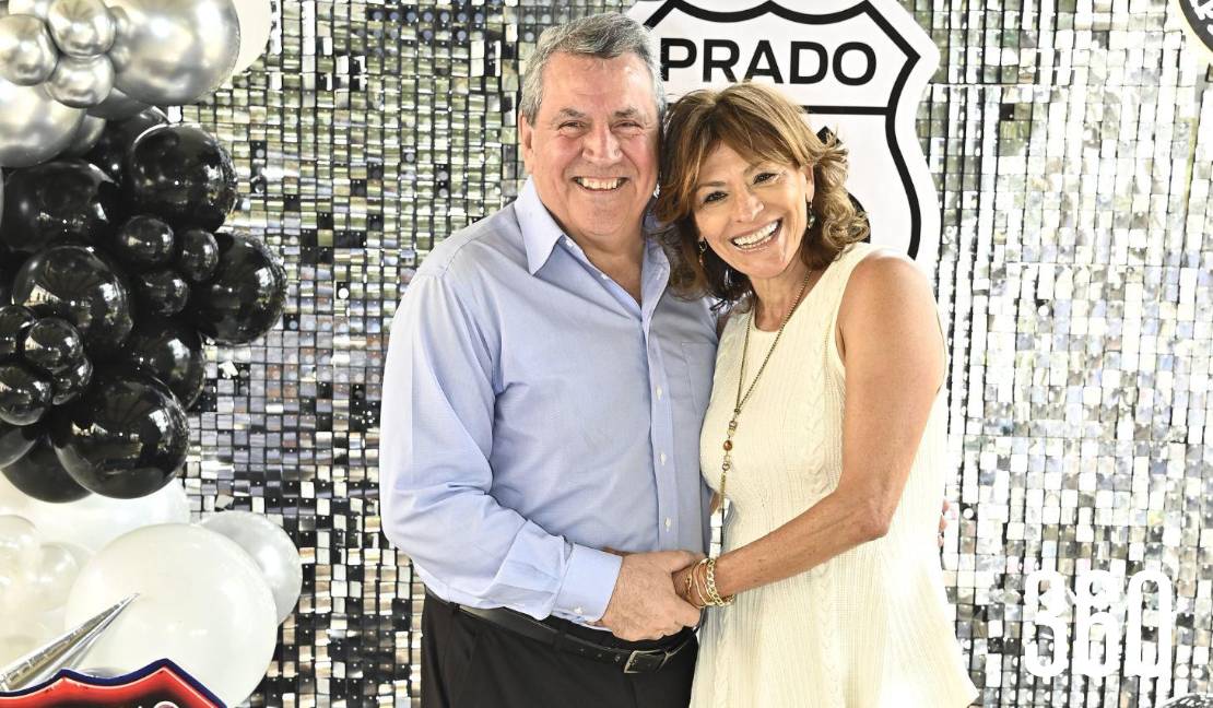 Armando Prado y su esposa, Olivia Flores.