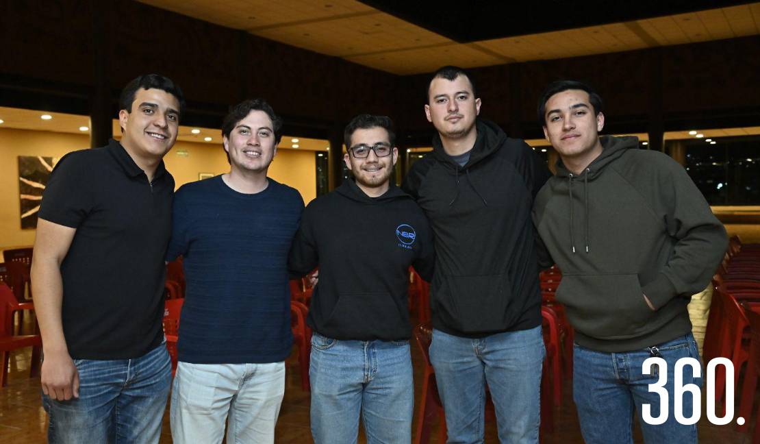 Rogelio Zertuche, Joel Emiliano Cortez, Braulio César Carreón, Samuel Valdés y Eduardo Coronado.