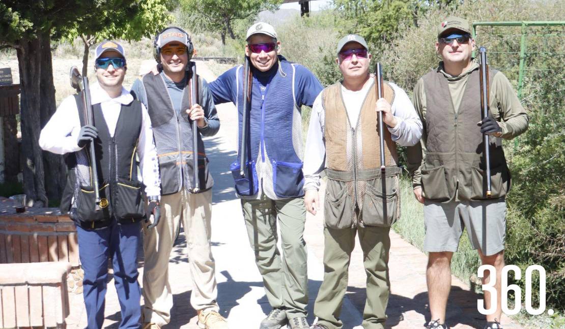 José García, Luis de la Peña, Rafael de la Garza, Franch Valdés y Rodolfo Garza.