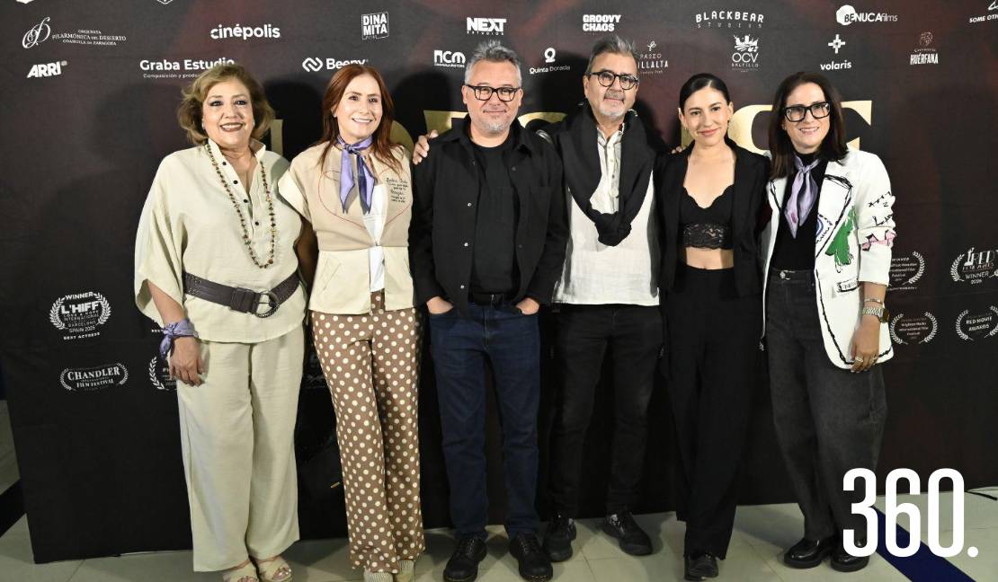 Cuqui Ballesteros, Bertha Gutiérrez, Gabriel Ramos, Juan Antonio Villarreal, Karen Martí y Luly Gutiérrez.
