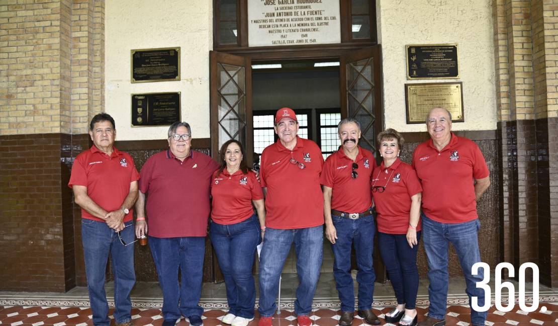 Comité organizador, Leopoldo García, Carlos Martínez, Martha Sousa, César Valdez, Javier Quijano, María del Carmen González y Jorge Dávila.