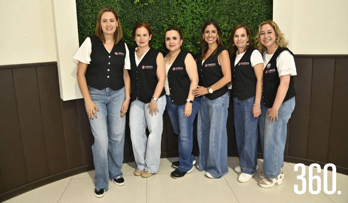 Lili Aguirre, Ana Murayra, Claudia Villalobos, Yaya Portillo, Tinis Barajas y Claudia González de Zertuche.