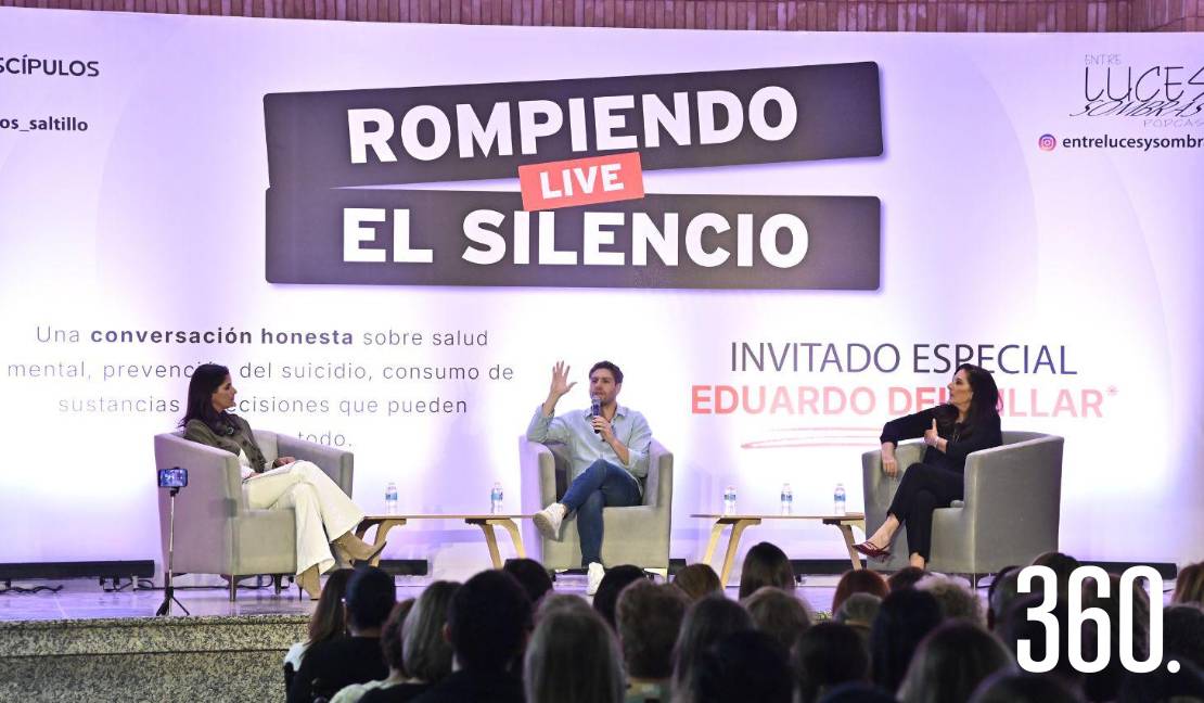 El momeno cúspide de la velada llegó con el testimonio de Eduardo del Villar.