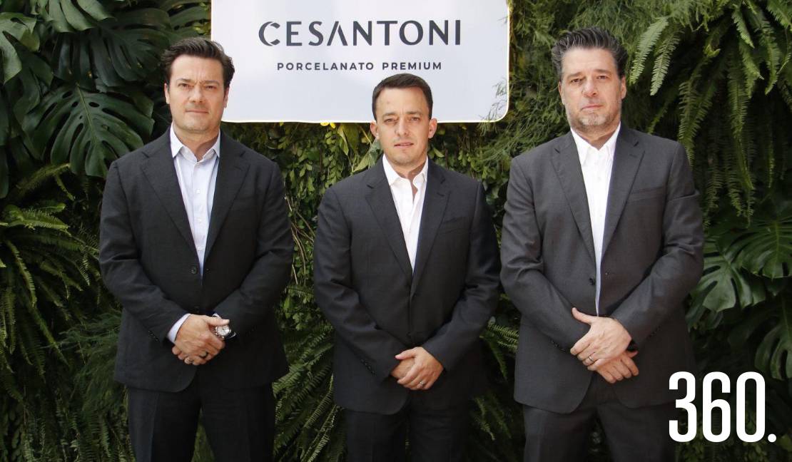 Bernardo Reimers, Raúl Plata y Yaco Reimers.