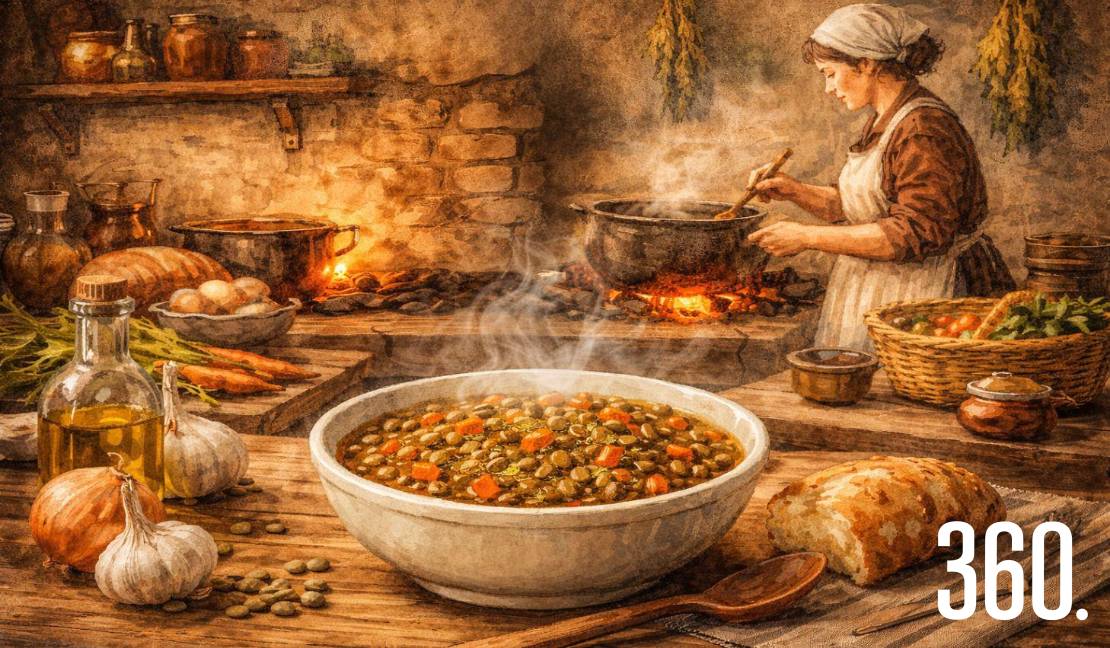 Un plato humilde puede contener infancia, fe y memoria: no todo alimento es solo comida.