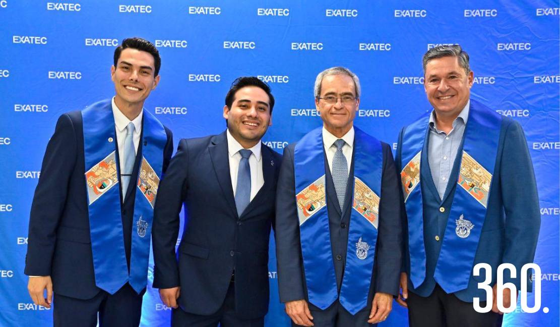 Adrián González, Marcos Reyes, Luis Arizpe y Juan Carlos López.