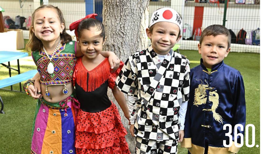 Eugenia, Ana Sofía, Gabino y Patricio.