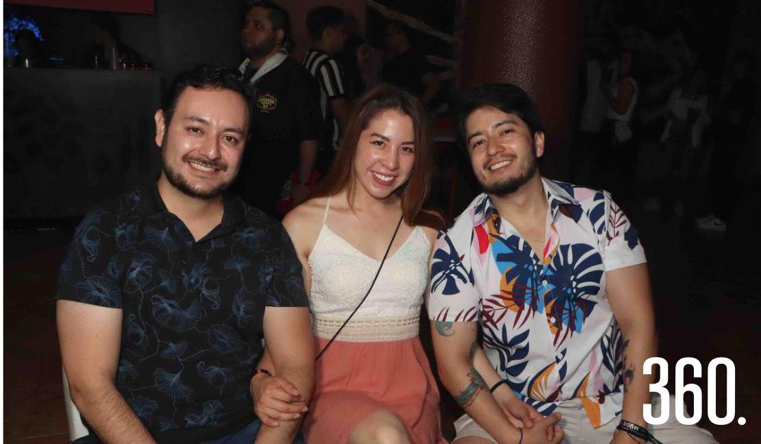 René Romero, Susana Baca y Christian Maldonado.