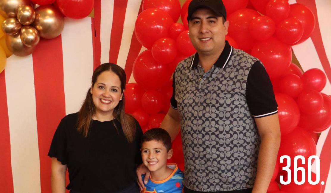 Melissa González, Gael Pérez y Chava Pérez.