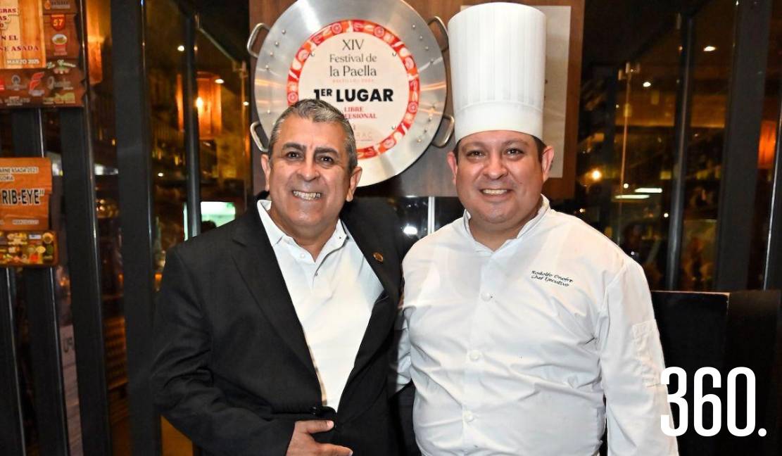 El sommelier José Carlos Palacios y el chef Rodolfo Onofre.
