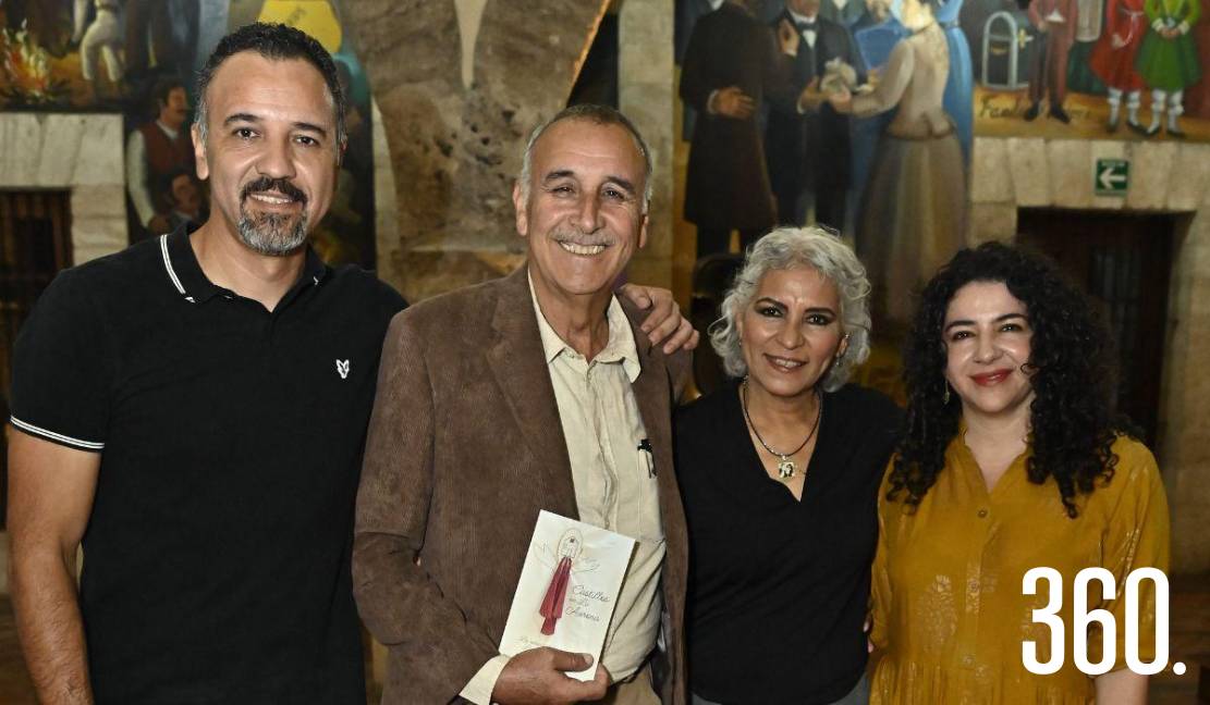 Gerardo Castillo Silva, Gerardo Castillo, Laila Silva y Laila Castillo.