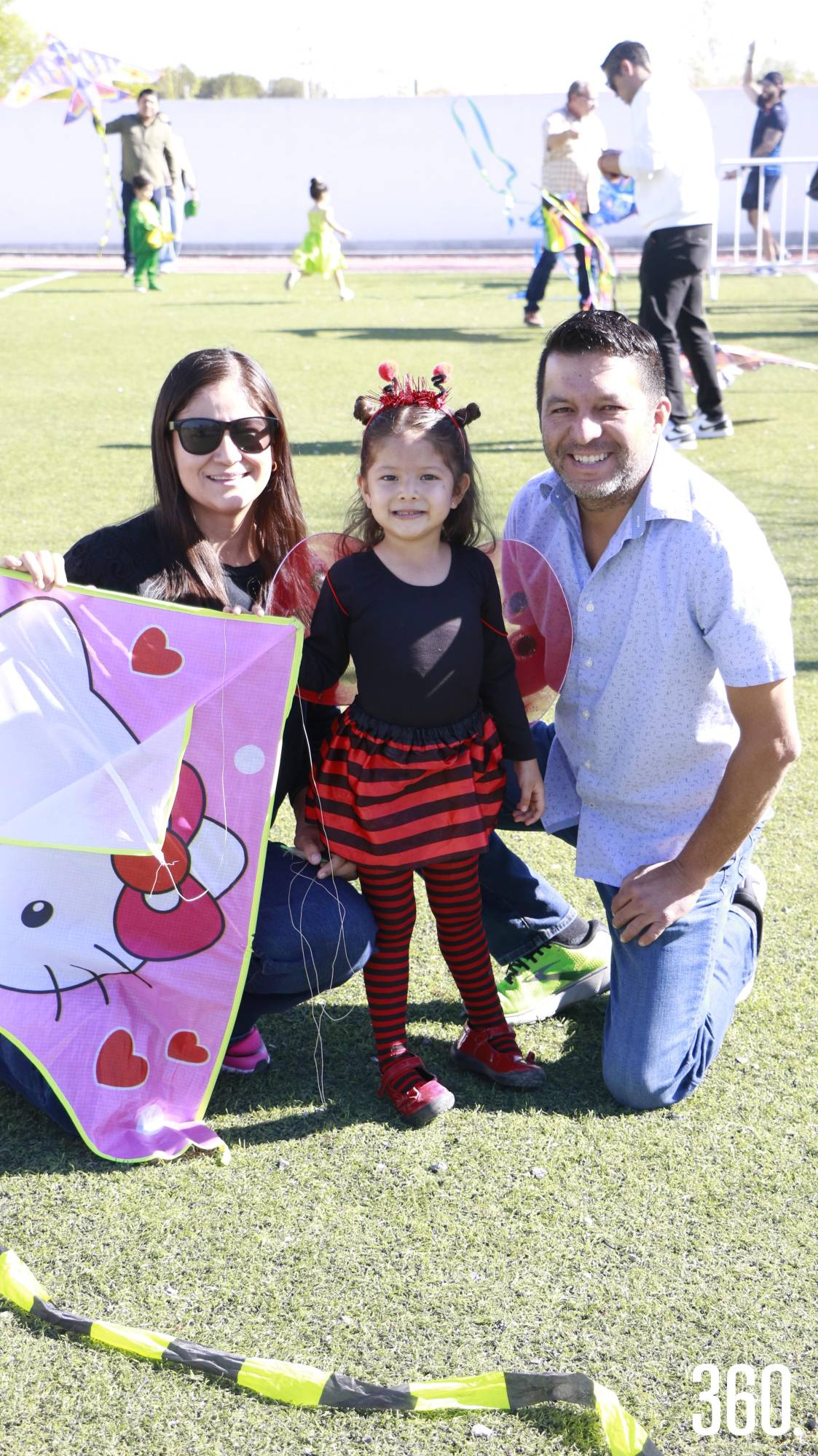 $!Gisela Hernández, Regina y Ricardo Andrade.