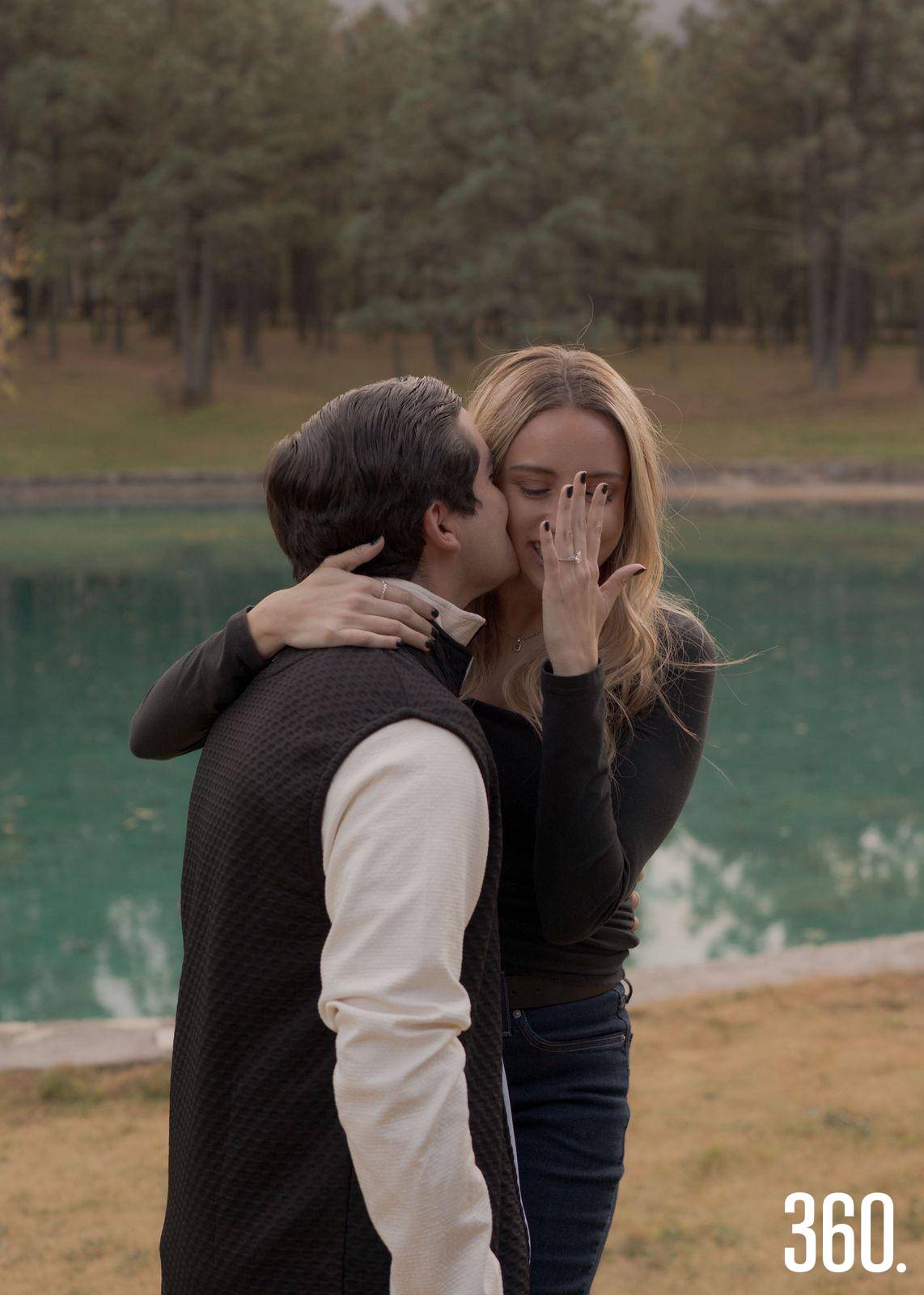 $!Jacobo Dávila y Lucía Gil.