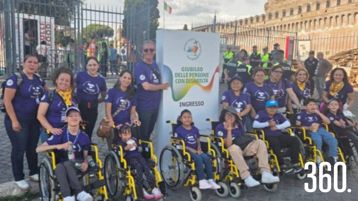 PEQUEÑOS EMBAJADORES DEL CRIT LLEVAN MENSAJE DE INCLUSIÓN AL JUBILEO EN ROMA