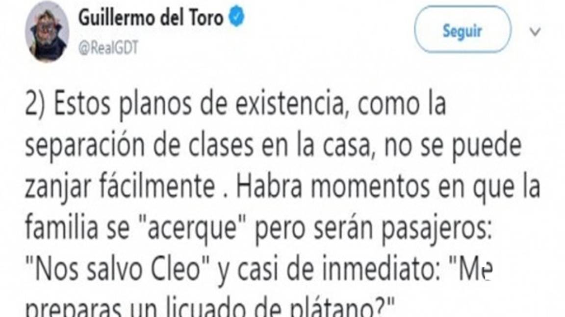 10 COMENTARIOS DE GUILERMO DEL TORO HACIA ROMA