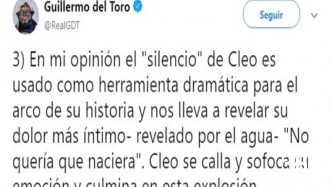 10 COMENTARIOS DE GUILERMO DEL TORO HACIA ROMA