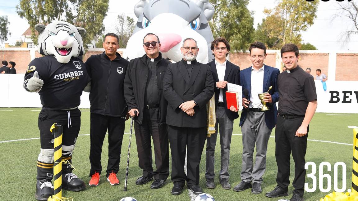 REINAUGURAN CANCHAS EN EL INST. CUMBRES