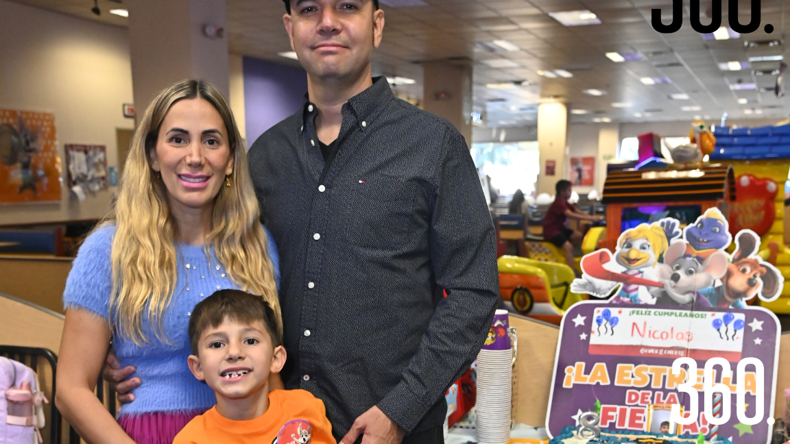 FIESTA DE CUMPLEAÑOS PARA NICOLÁS LEAL
