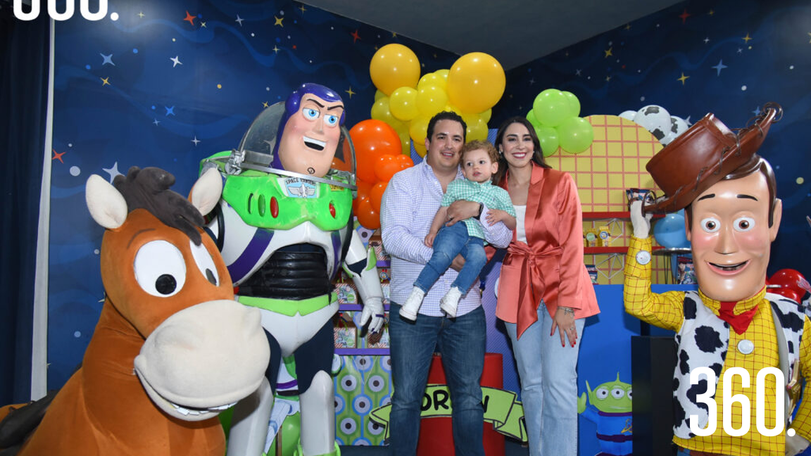 Adrián Garza cumple 3 años