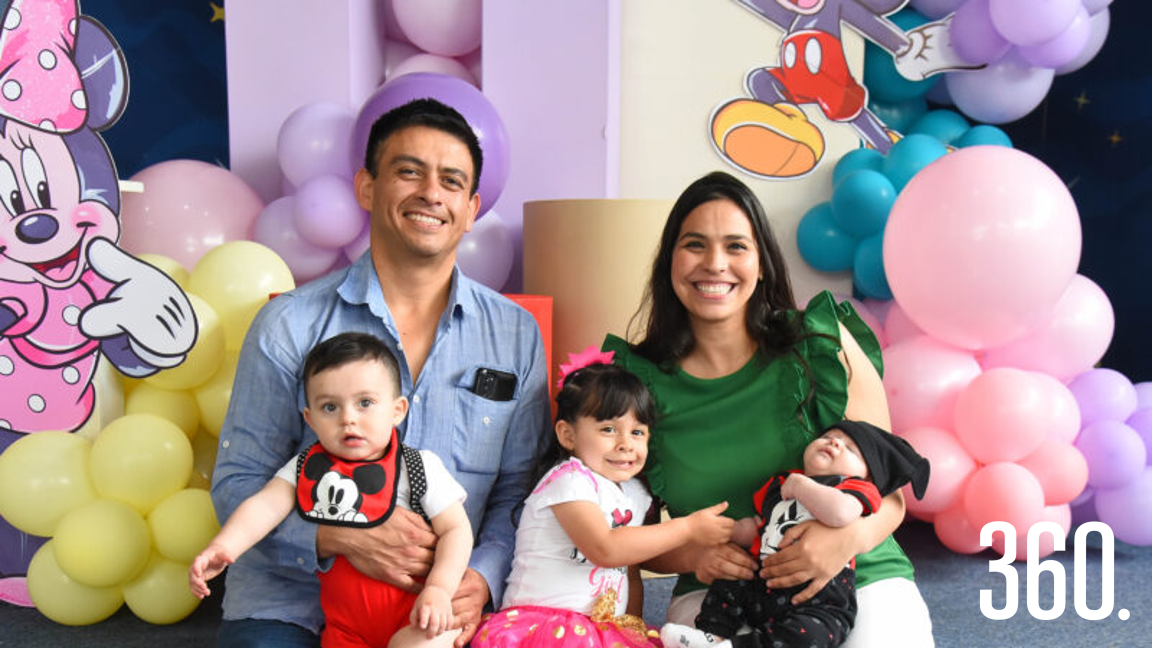 CUMPLEAÑOS DOBLE DE ANA VICTORIA Y DANIEL ARMANDO CHÁVEZ