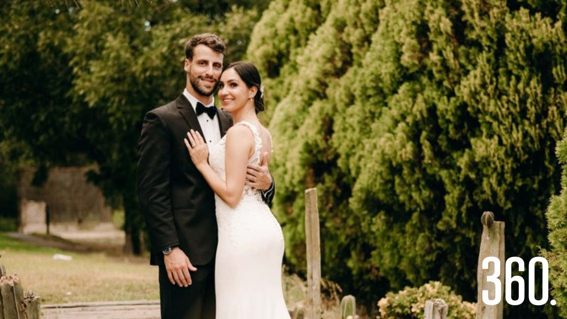 Edith Alanís y Jude Davis llegan al altar