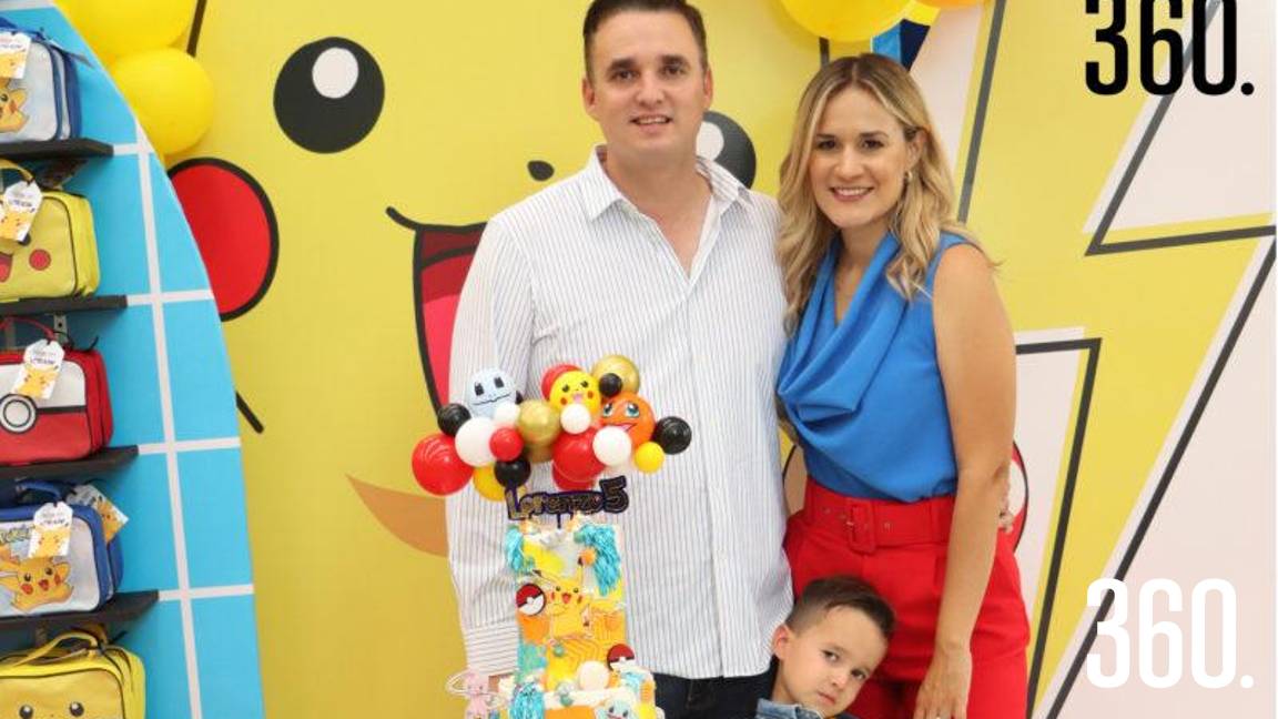 Lorenzo Aguirre cumple 5 años