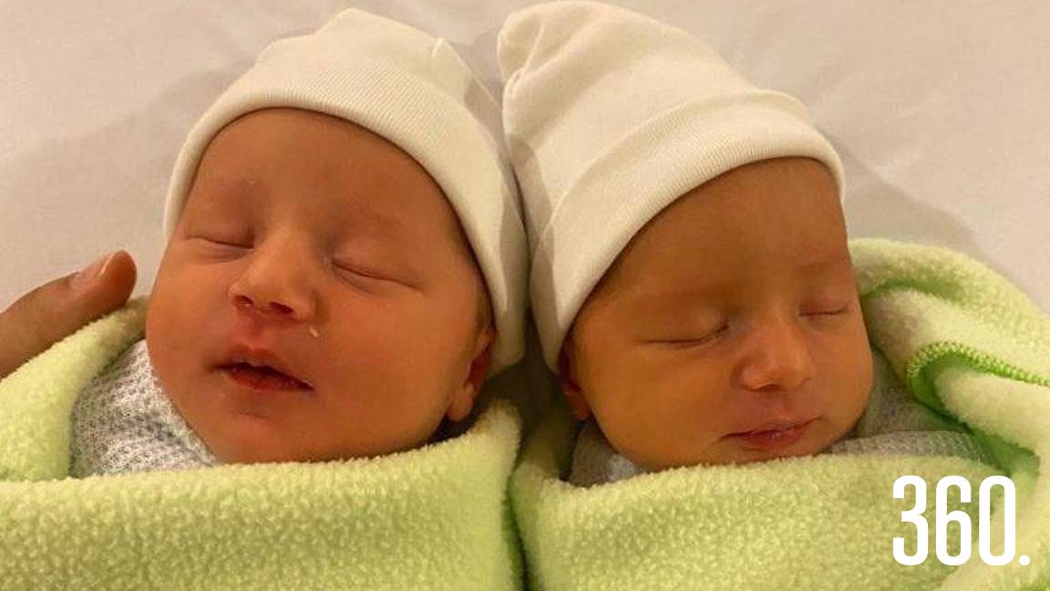 New baby: bienvenidas Romina y Rebeca