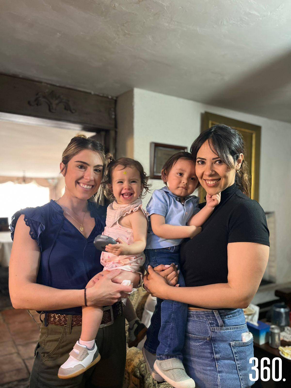 $!Pau Cárdenas, Alina López, David y Fernanda Moeller.