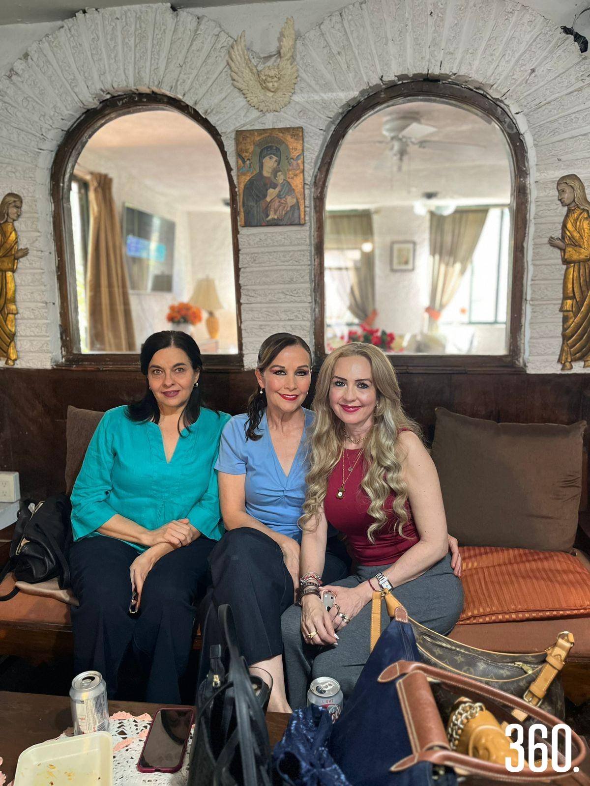 $!Maru Dávila, Marzella Moeller y Lulyanett Morales.