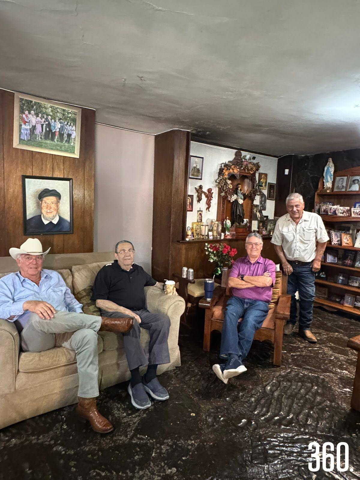 $!Rafael Falcón, Leopoldo Morales, José Luis López y José Luis de las Fuentes.