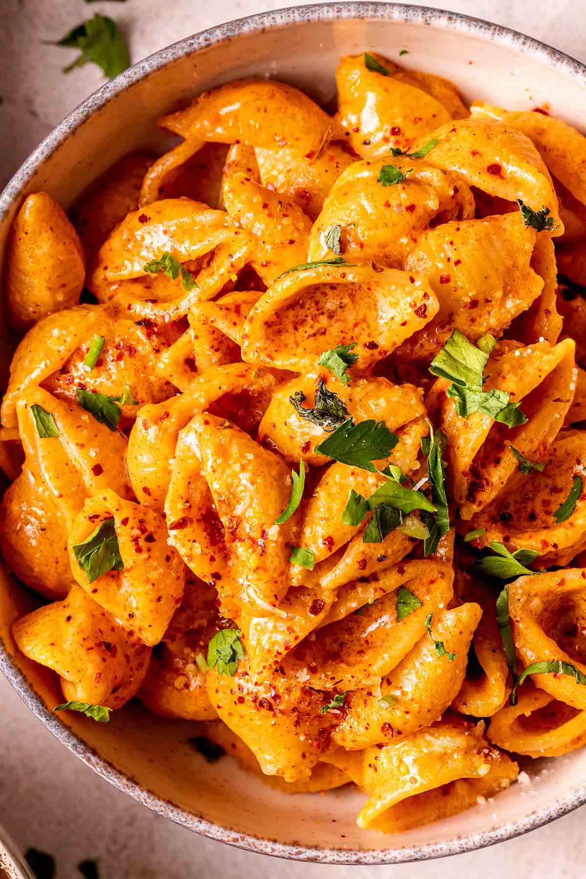 $!PASTA SPICY WHITE WINE DE GIGI HADID