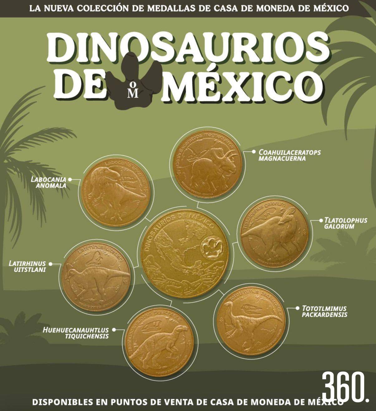 $!Las monedas incluyen a seis de las 14 especies exclusivas de México.