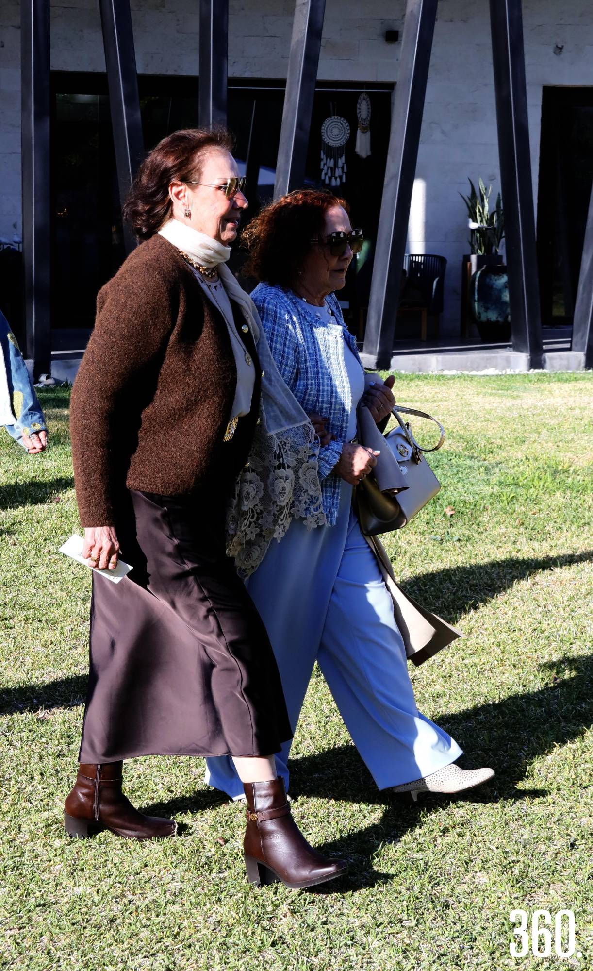 $!Irela Martínez y Martínez acompañada por Tere Aguirre.