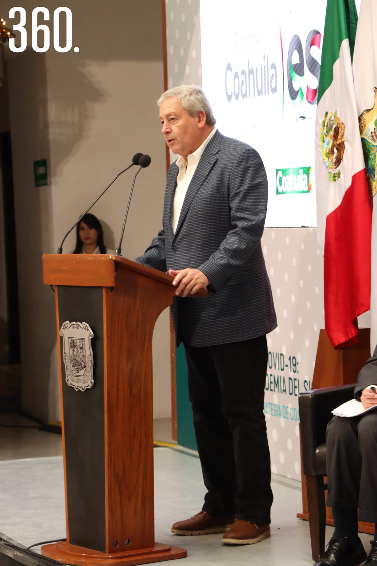 $!José María Fraustro, alcalde de Saltillo.