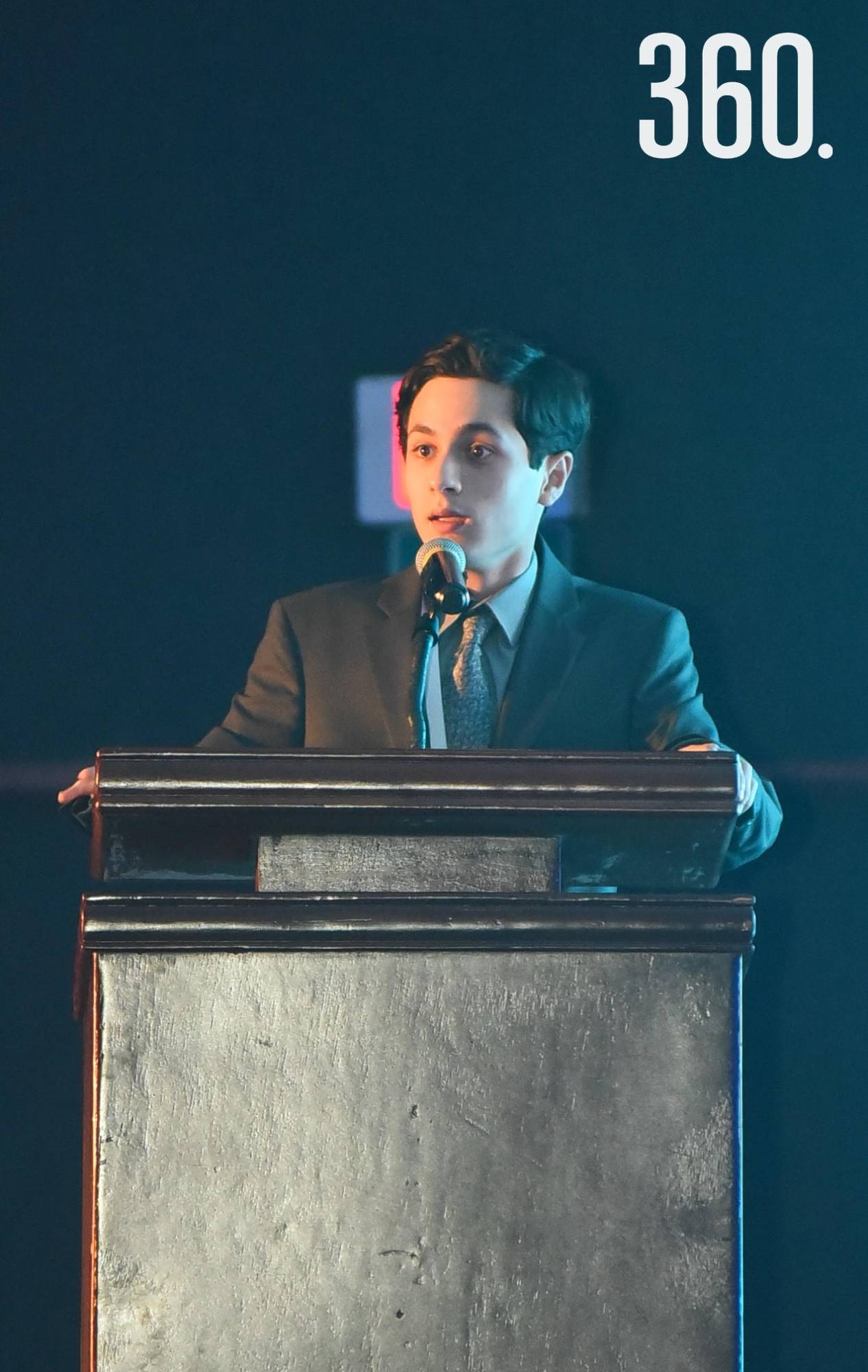 $!Palabras del alumno Gustavo González Menchaca.