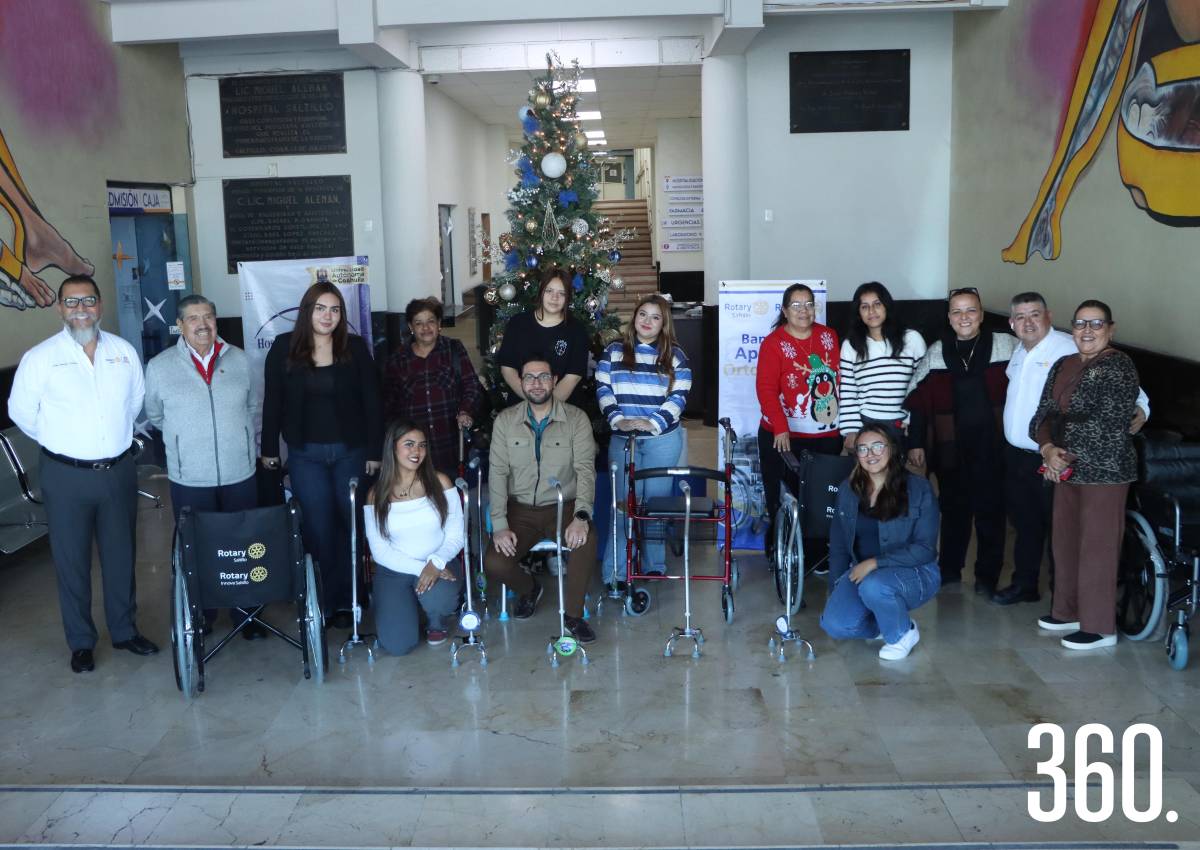 CLUB ROTARIO DE SALTILLO ENTREGA EQUIPO AL HOSPITAL UNIVERSITARIO