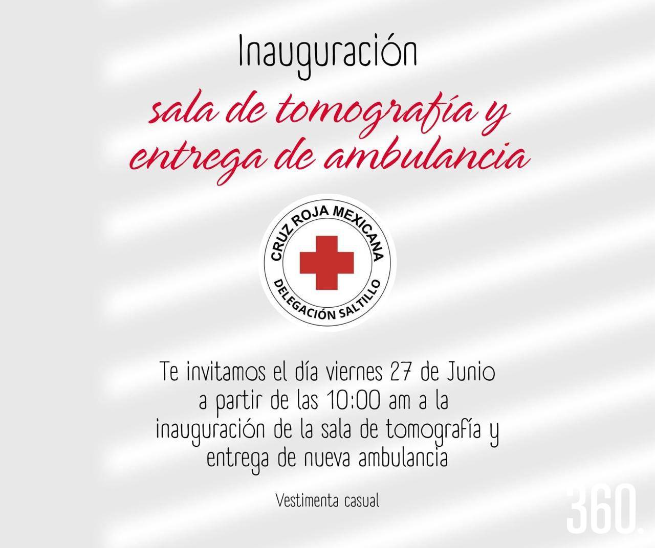 $!Cruz Roja.