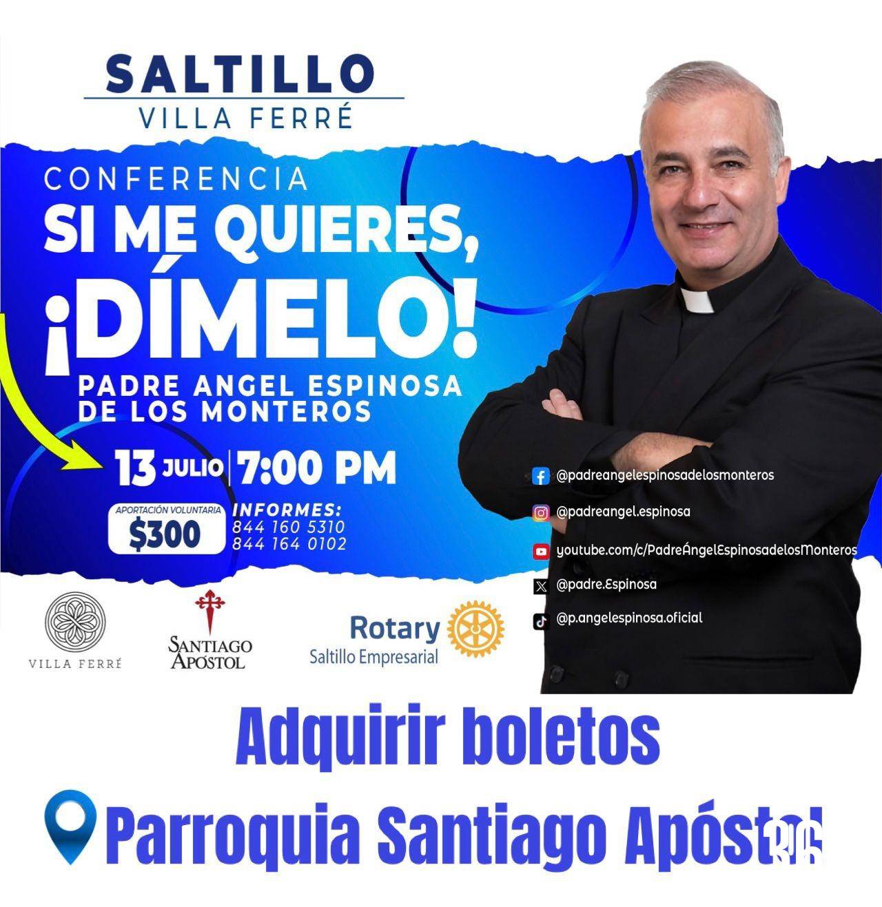 $!Conferencia Si me quieres, ¡dímelo!.