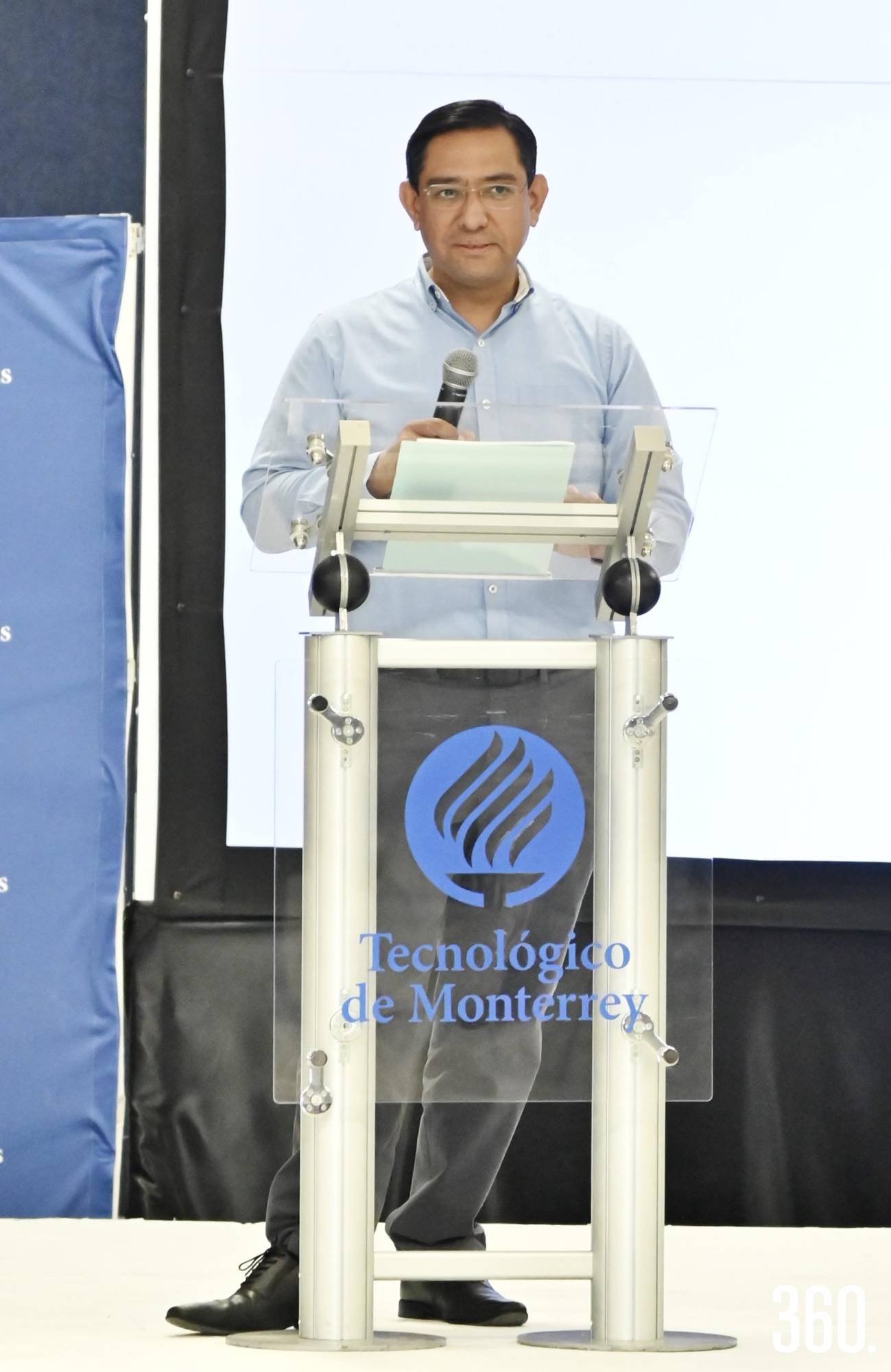$!Edber Galindo Cota, Director de División de la Escuela de Ingeniería y Ciencias del Tec de Monterrey Campus Saltillo.