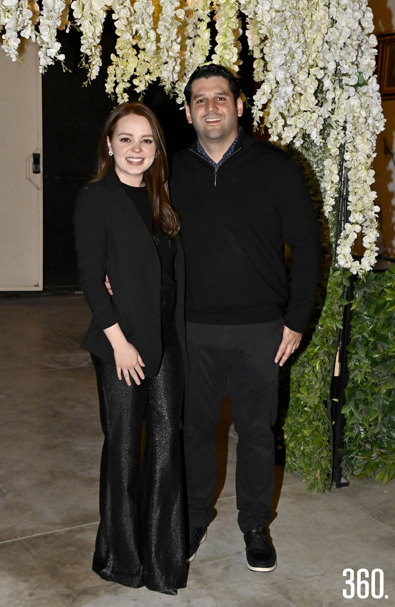 $!María Fernanda del Valle y Javier Valle.