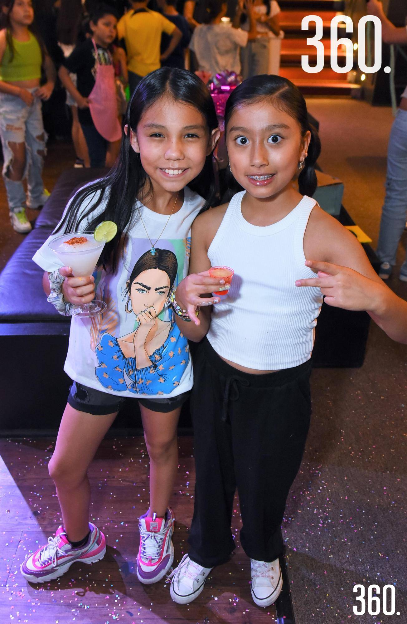 $!Mariel Valdés y Angela Navarro.