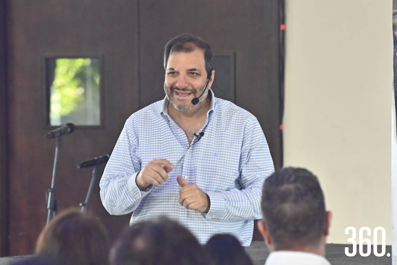 $!Daniel Marcos impartió la conferencia, “Escala tu empresa”.