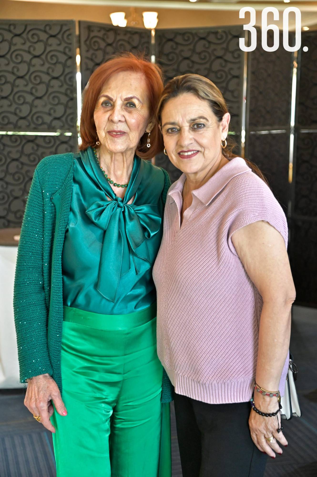 $!Lupita Saade y Thelma Aragón.