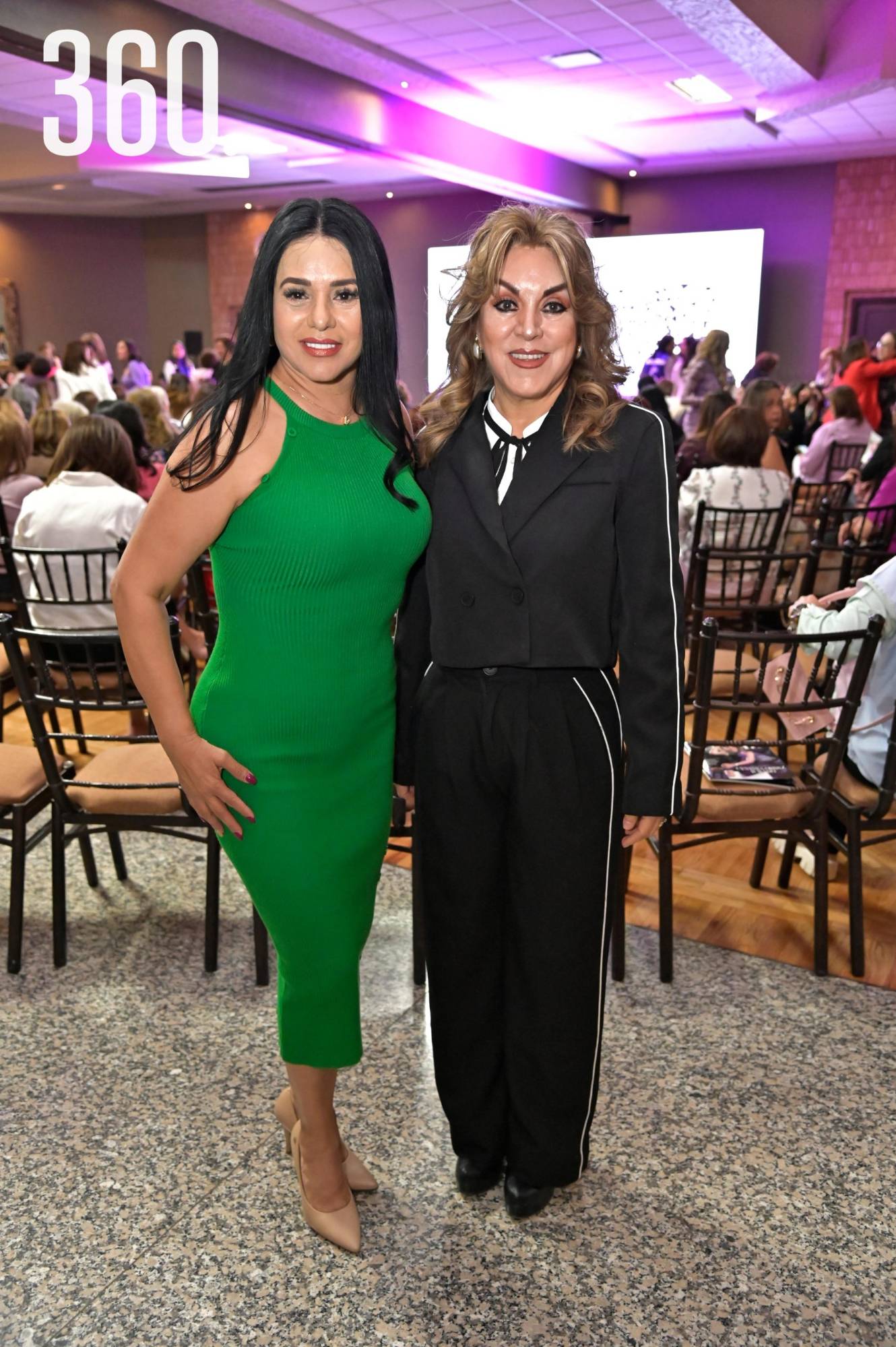 $!Virginia González y Azucena de Alba.