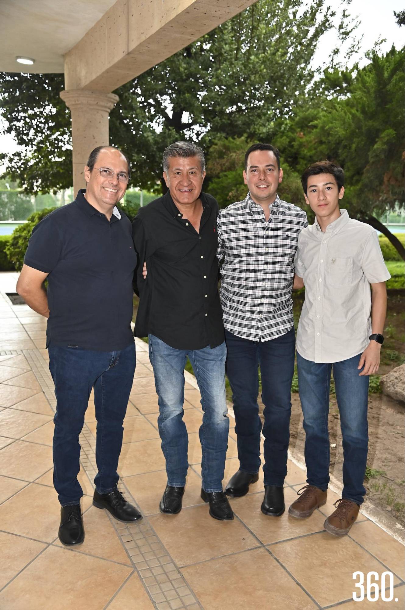 $!Roberto Sánchez, Alberto Padrón, Erick Múzquiz y Sergio Padrón.